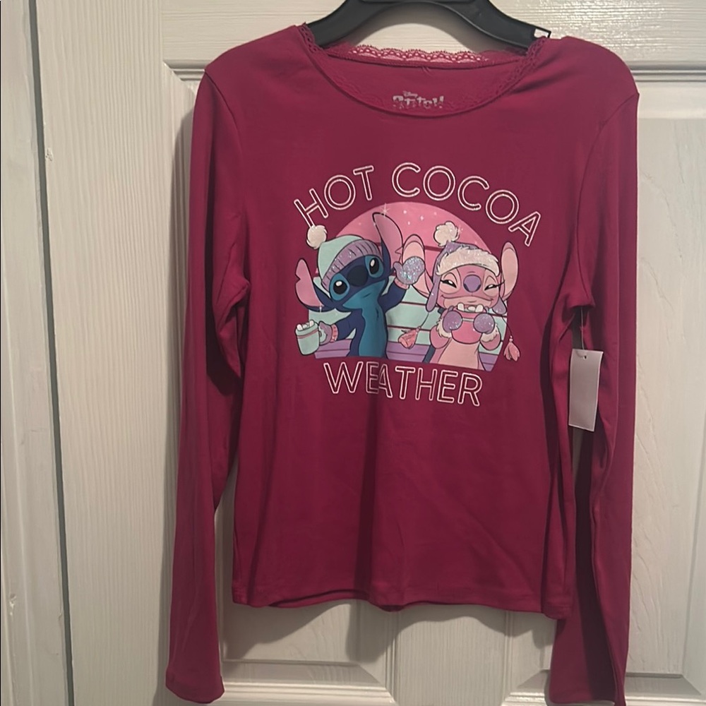 Disney Kids Hot Cocoa Weather Shirt - Red